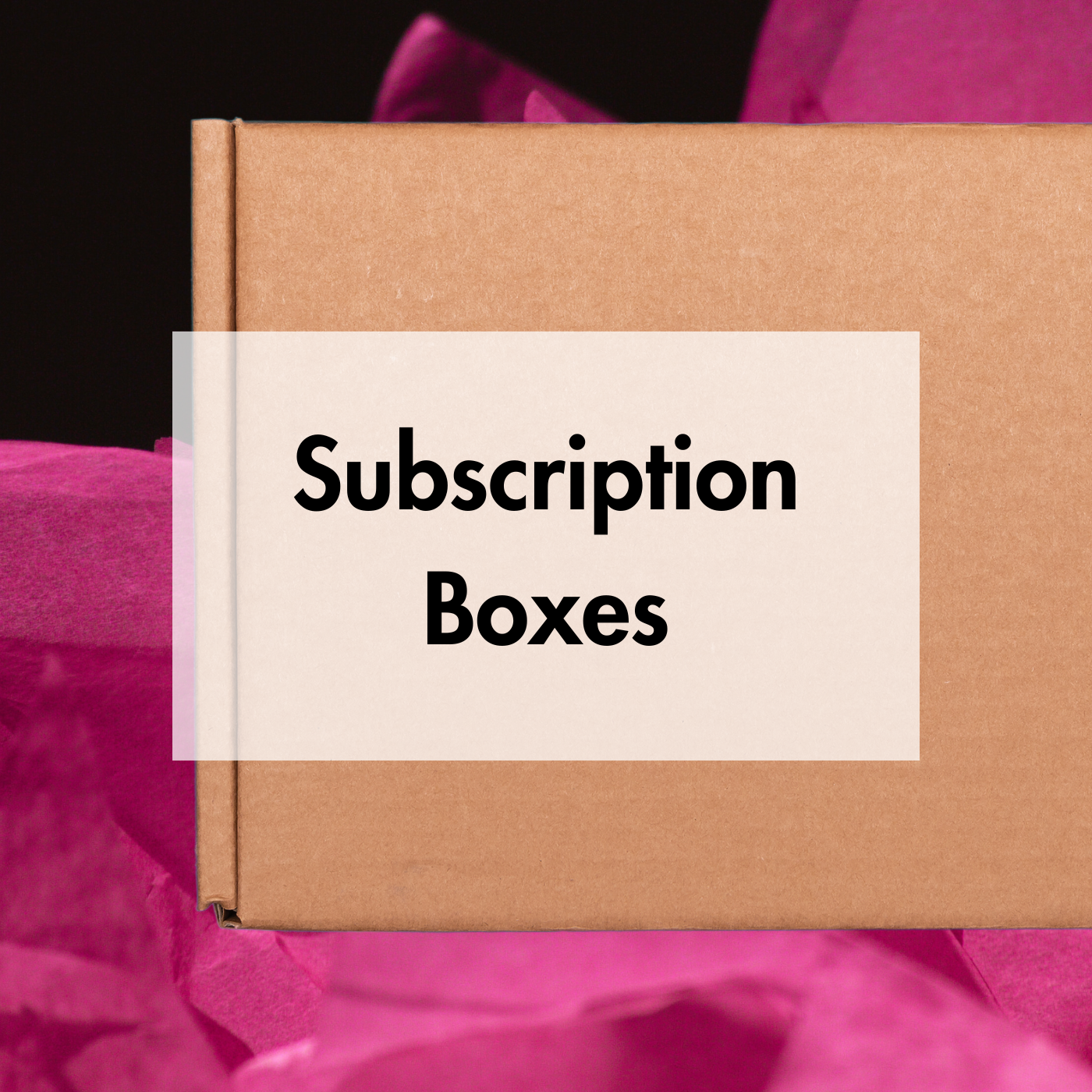 SUBSCRIPTION BOXES