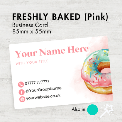 Freshly Baked Business Card