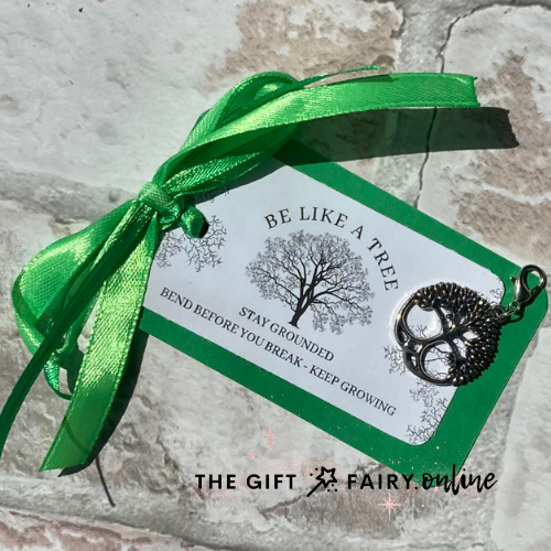 Tree of Life Handmade Charm Card